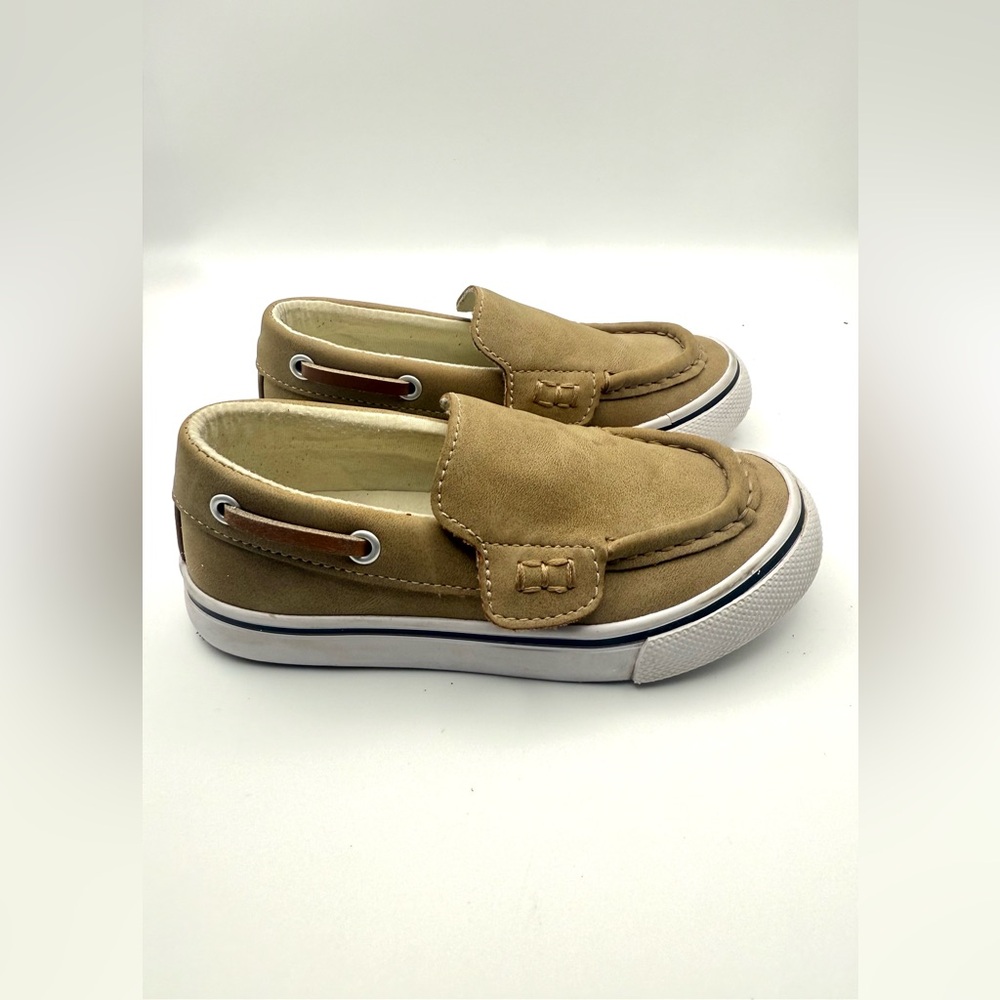 Nordstrom Kids Tan Boat Shoes